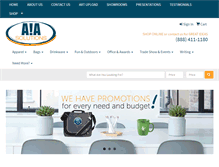 Tablet Screenshot of aiasolutions.com